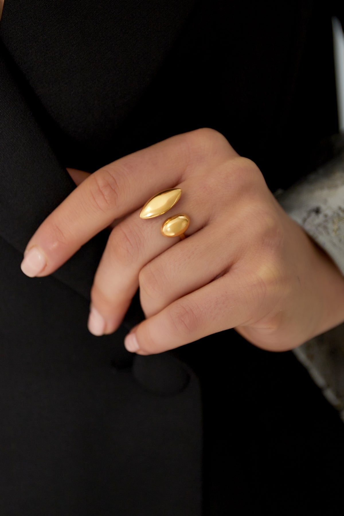 BAGUE JASMIN ACIER