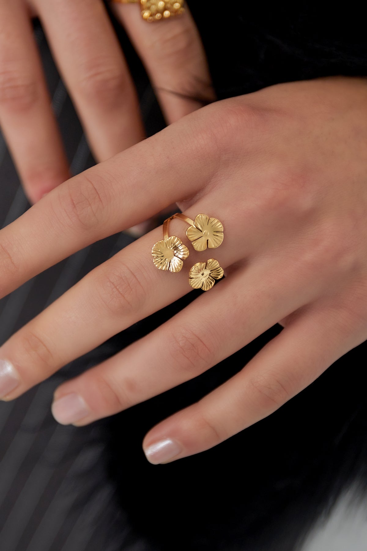 BAGUE MERENZA ACIER