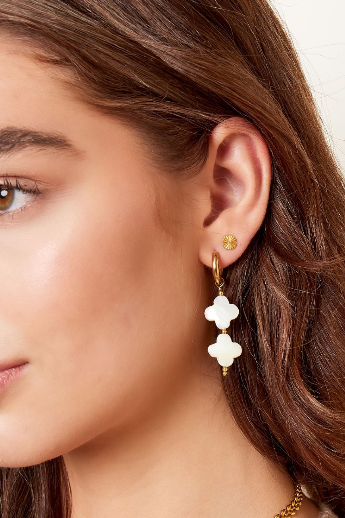 BOUCLES D'OREILLES ADYSON ACIER ARGENT