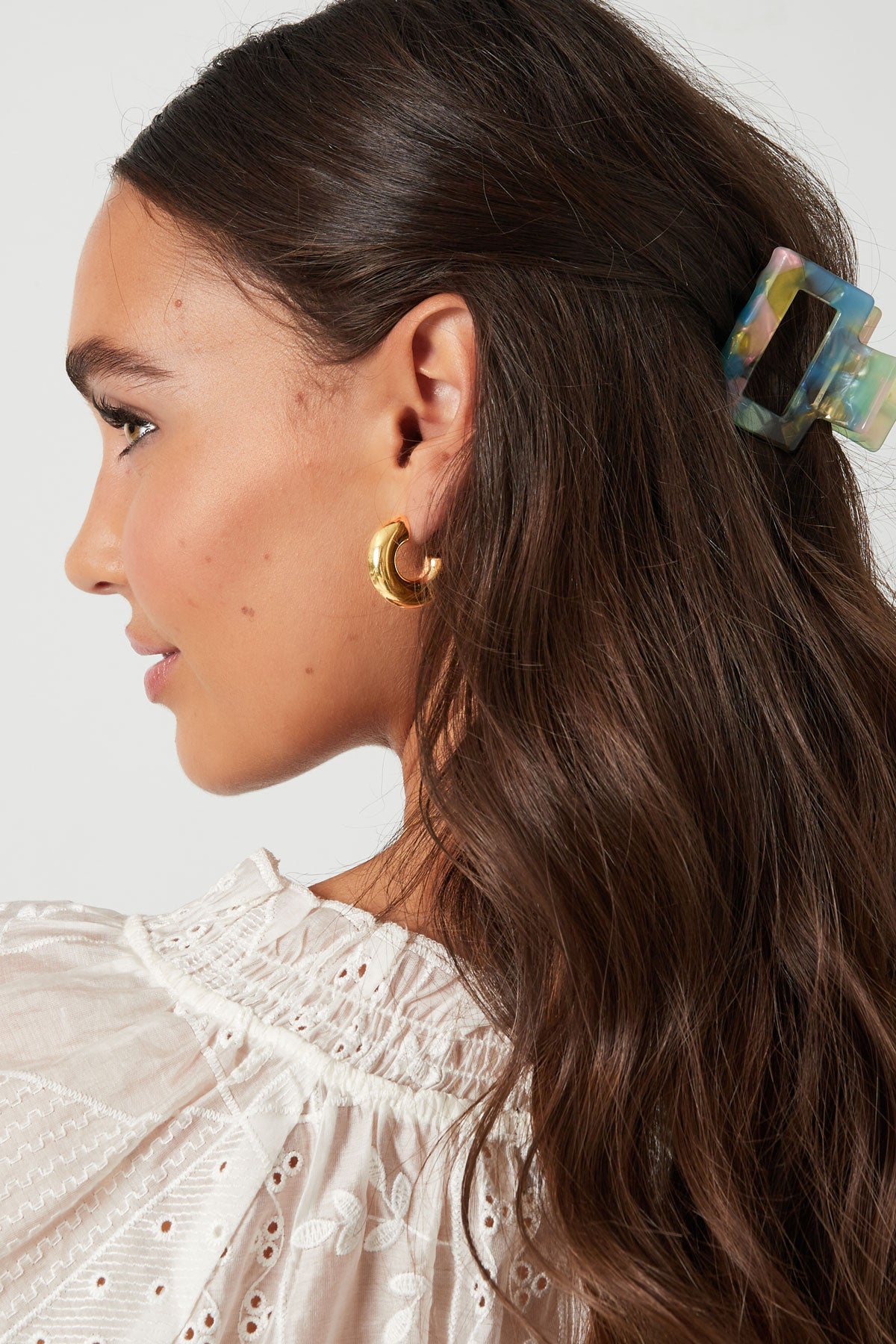 BOUCLES D'OREILLES JEMMA ACIER ARGENT