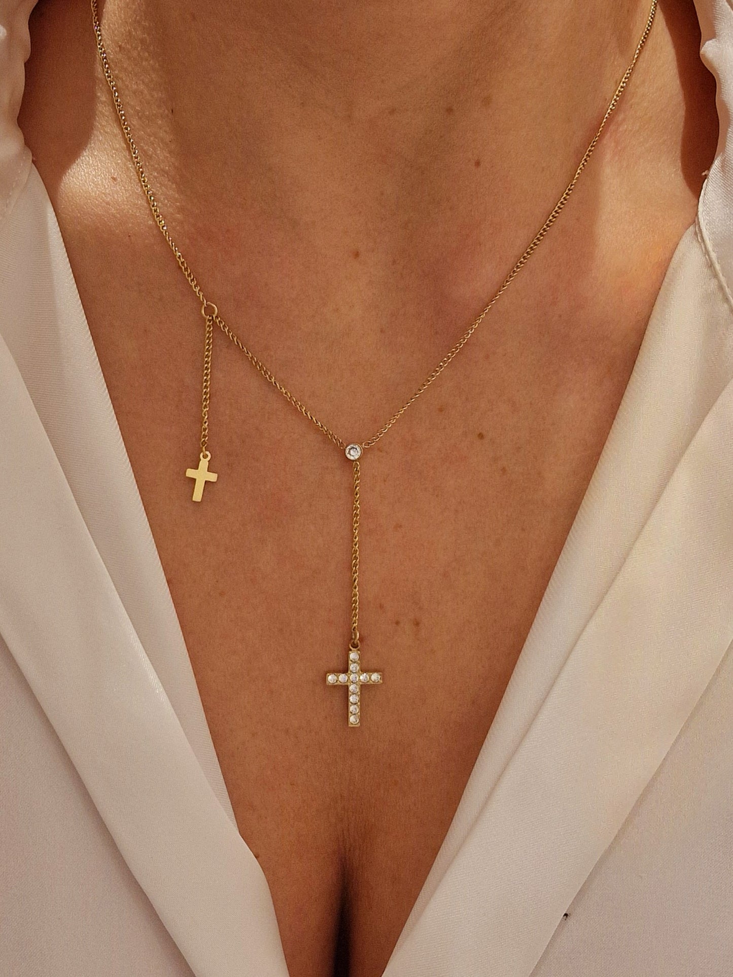 COLLIER ORLANE ACIER OR