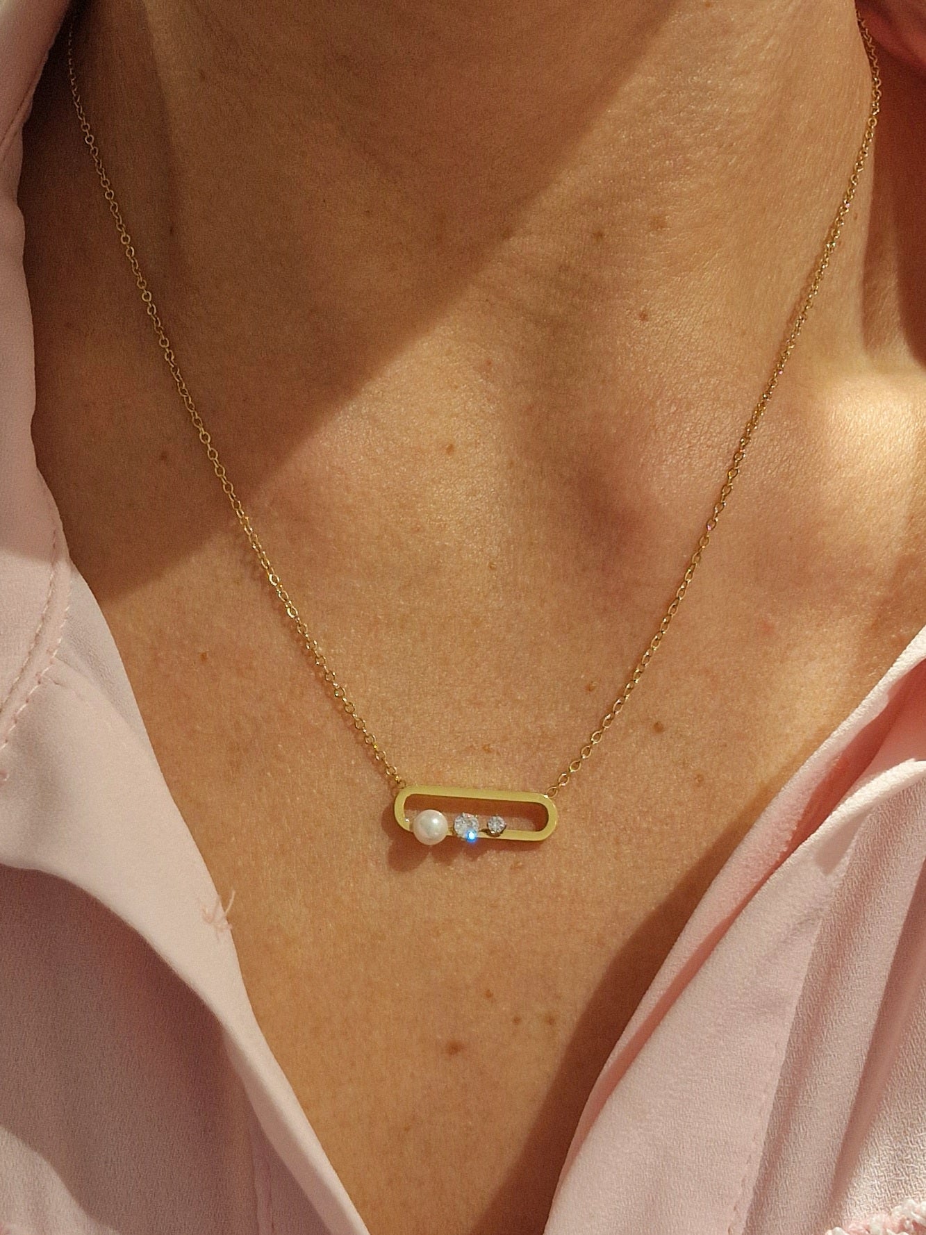 COLLIER RUBI ACIER
