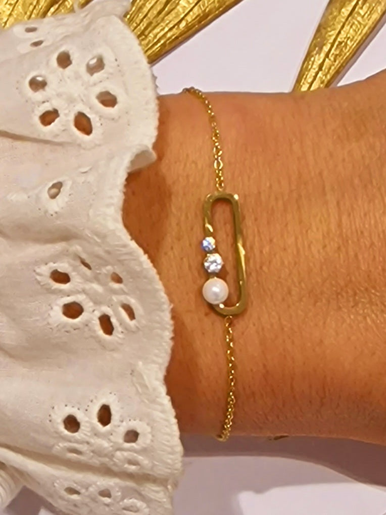 BRACELET RUBI ACIER