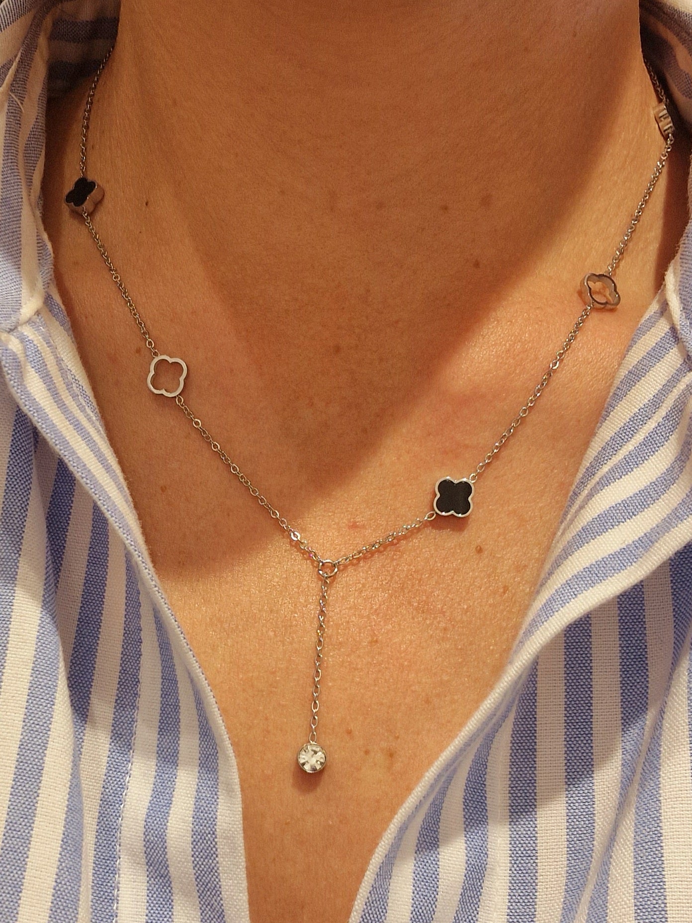 COLLIER IVANA ACIER