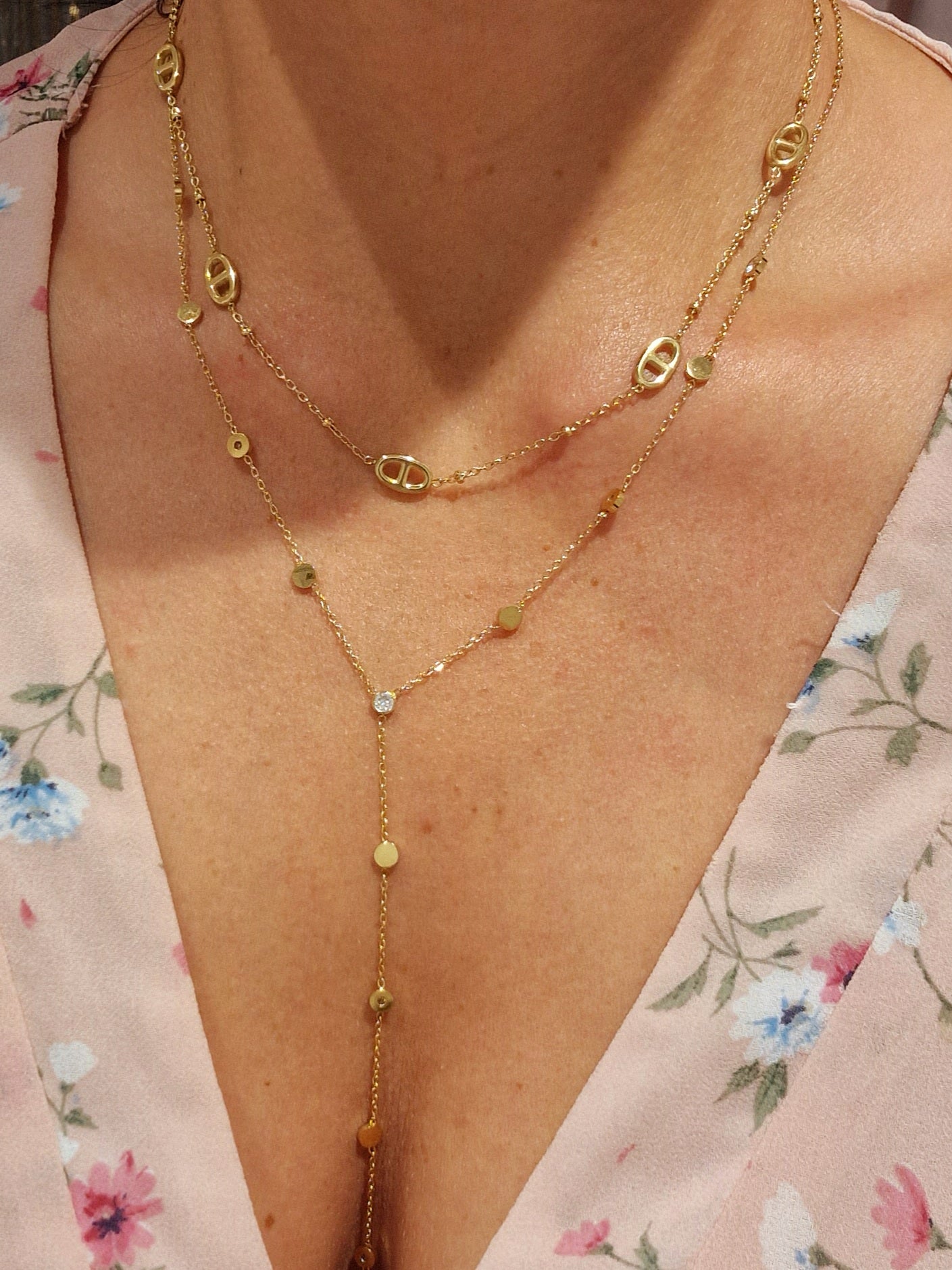 COLLIER SYBIL ACIER