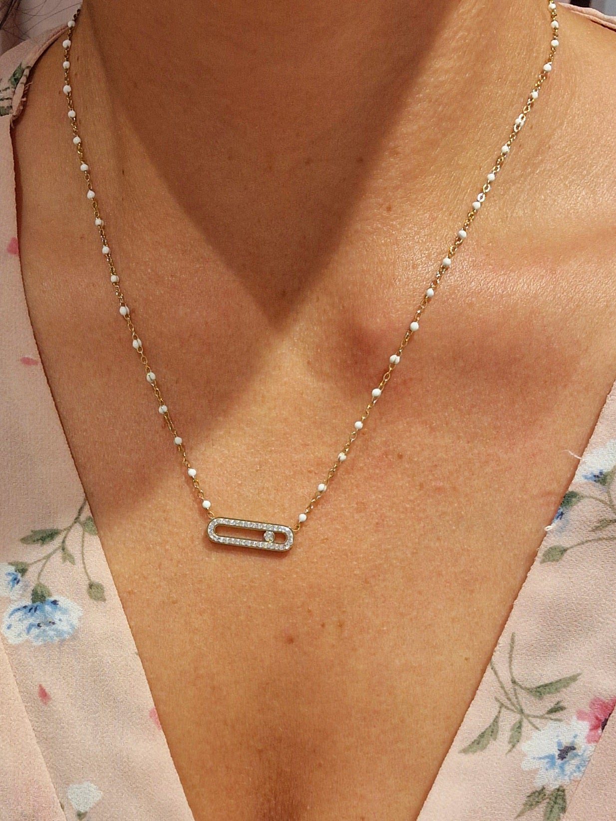 COLLIER SAMIA ACIER