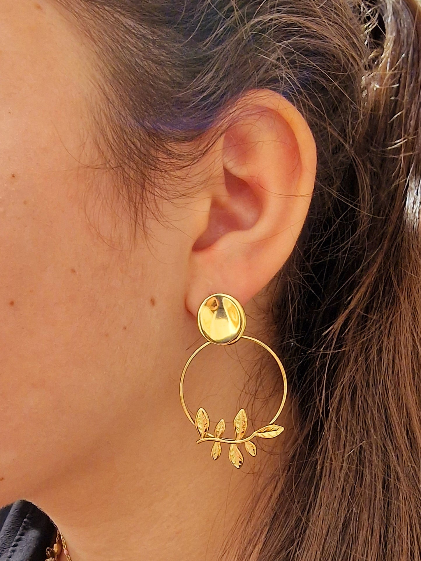 BOUCLES D'OREILLES ARWEN ACIER