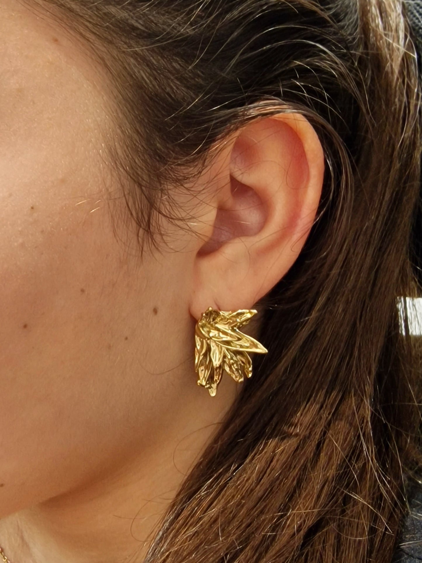 BOUCLES D'OREILLES ELENOR ACIER