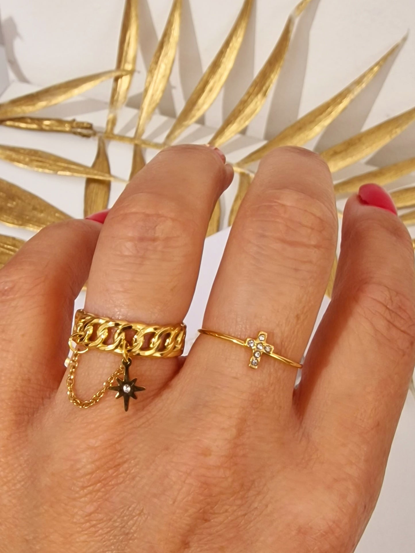 BAGUE CALINA ACIER