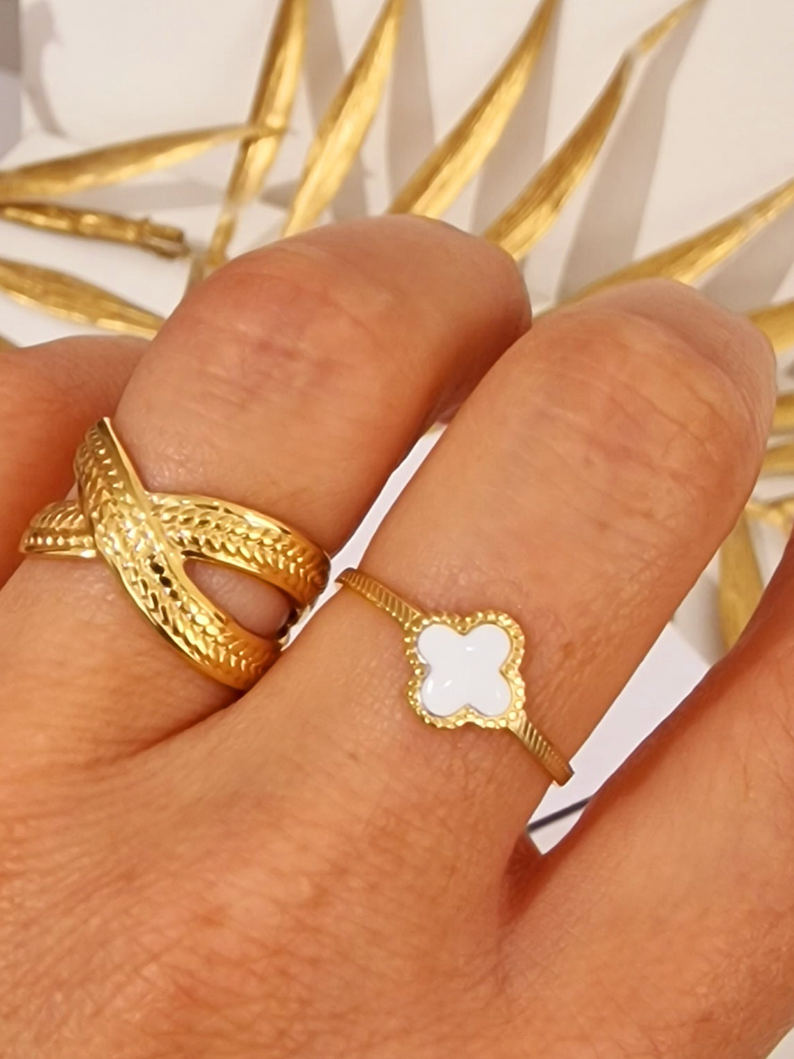 BAGUE MONACO ACIER