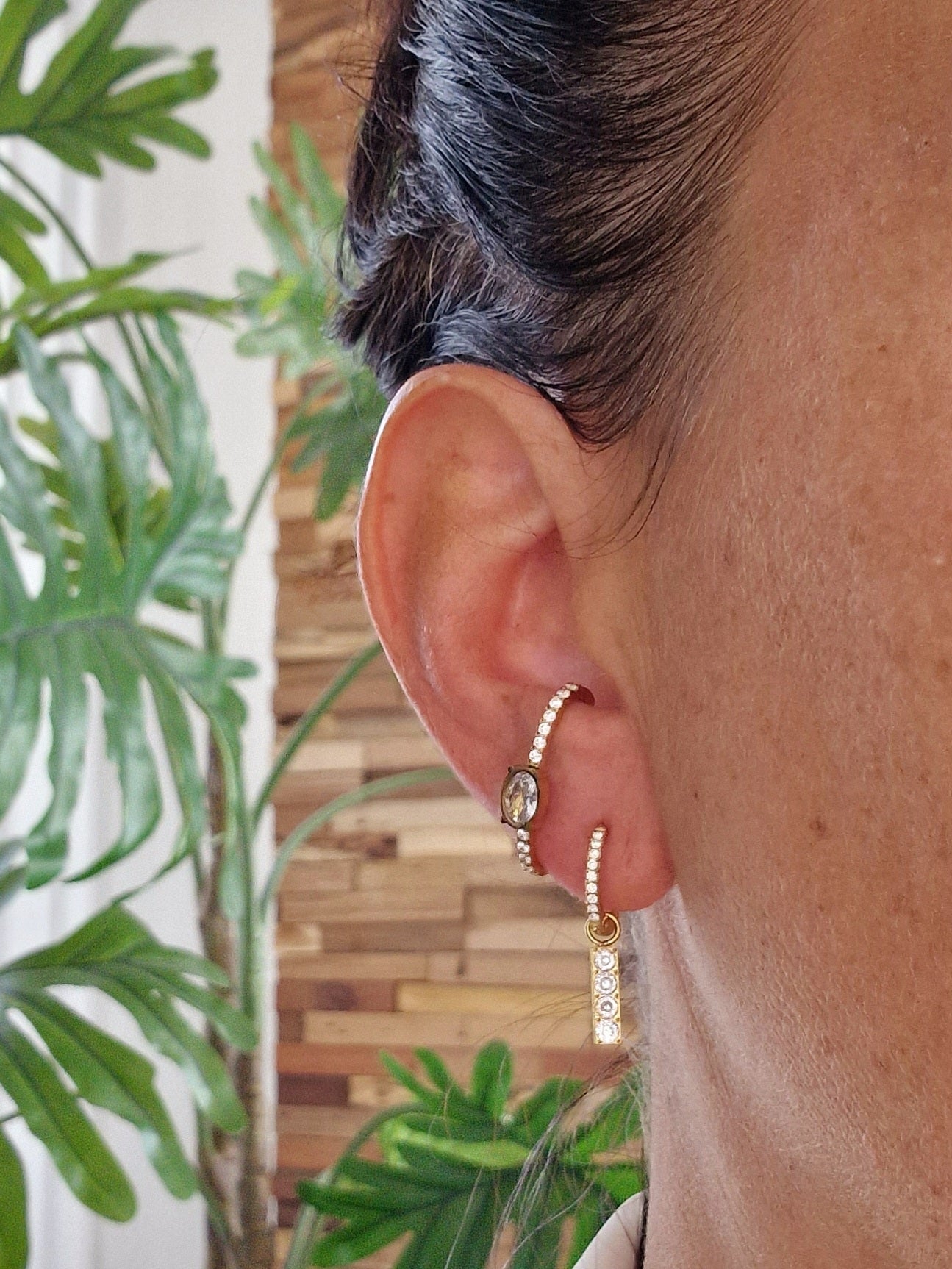 BOUCLES D'OREILLES MAEYLA ACIER