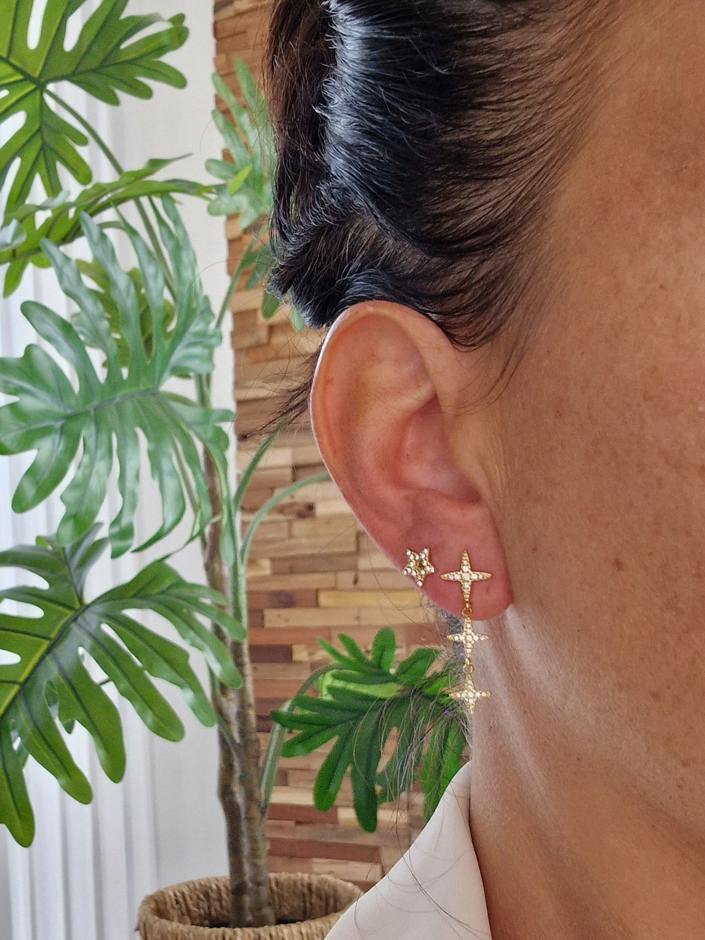 BOUCLES D'OREILLES MARIAM ACIER
