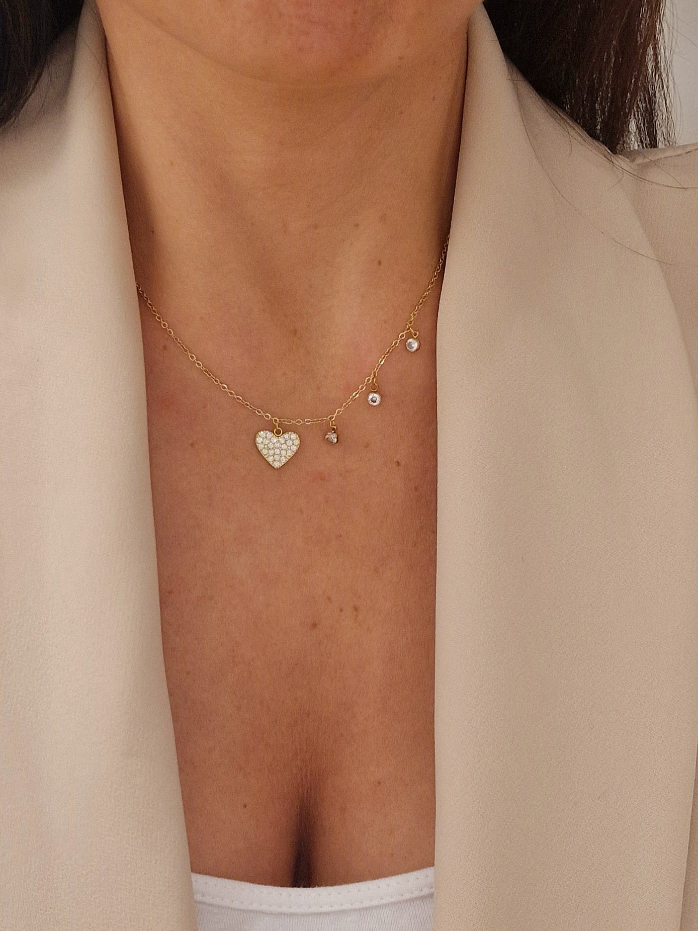 COLLIER LISA ACIER ARGENT