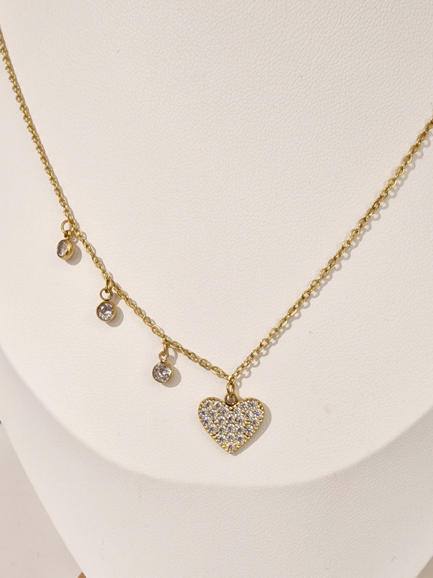 COLLIER LISA ACIER OR