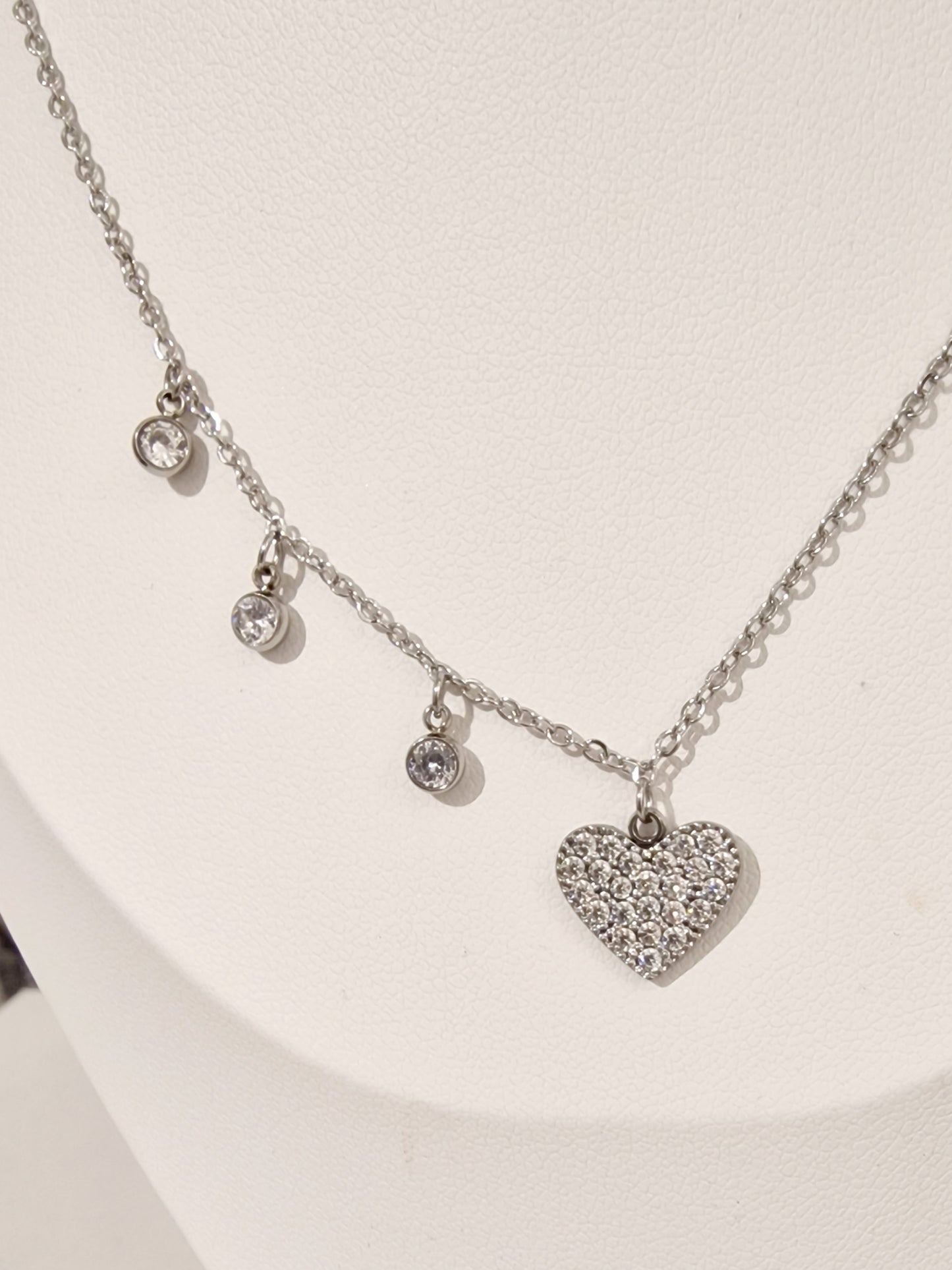 COLLIER LISA ACIER ARGENT