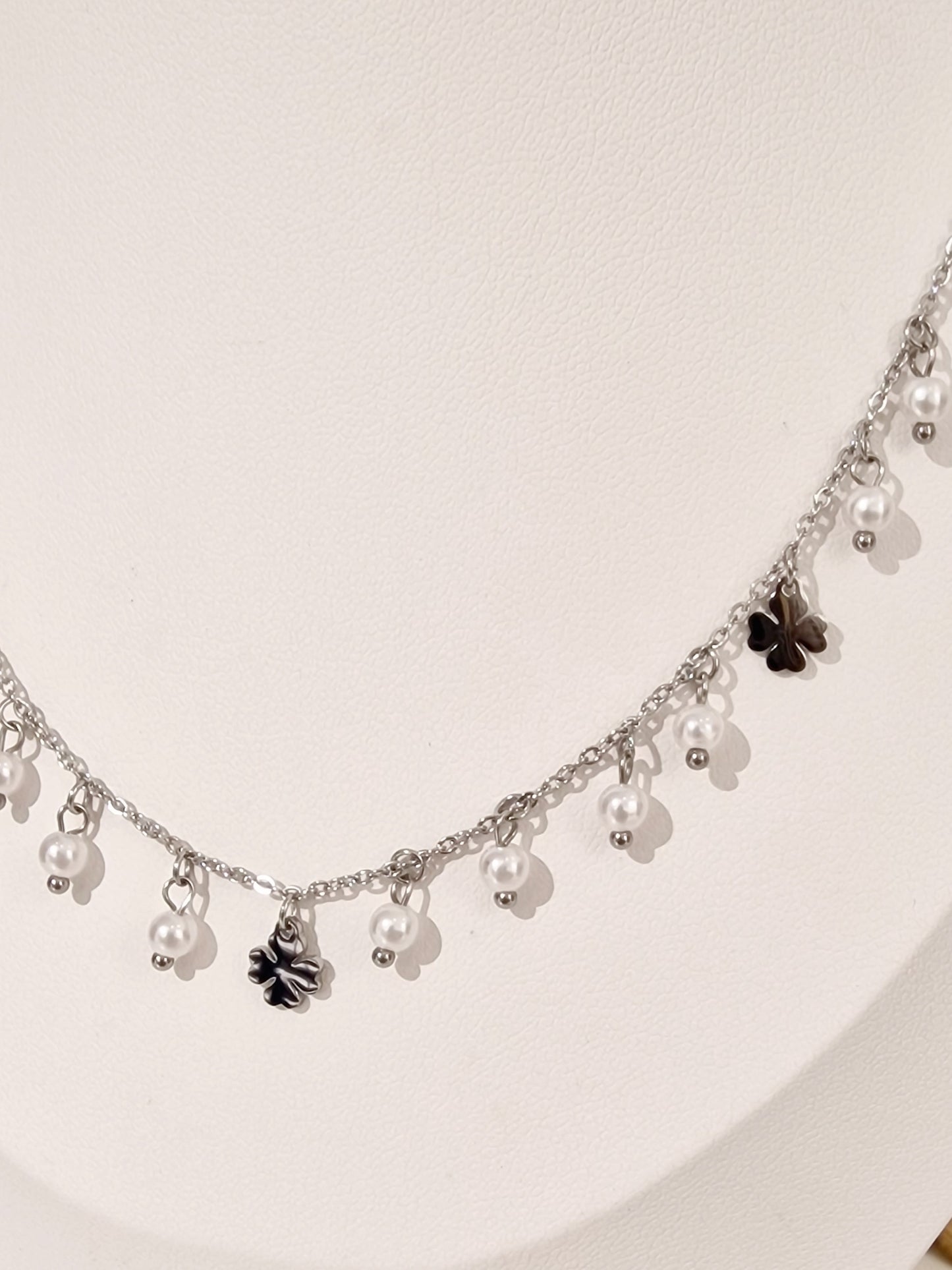 COLLIER FELICIE ACIER ARGENT