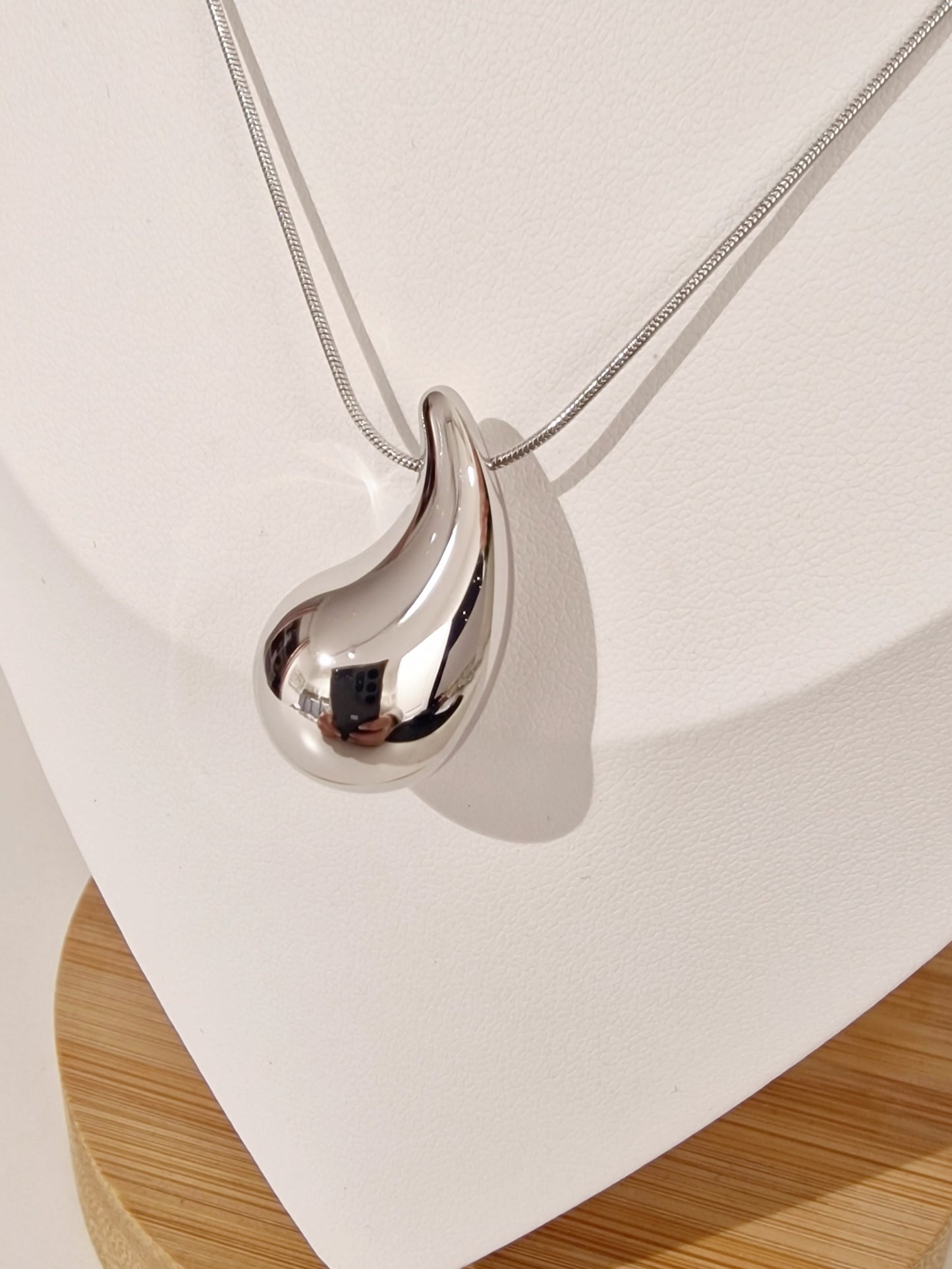 COLLIER GOUTTE ARGENT