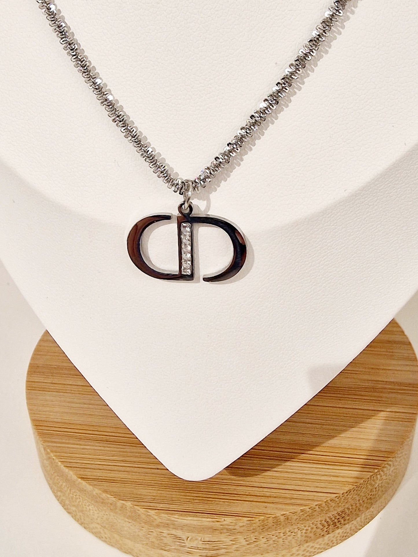 COLLIER URIEL ACIER ARGENT