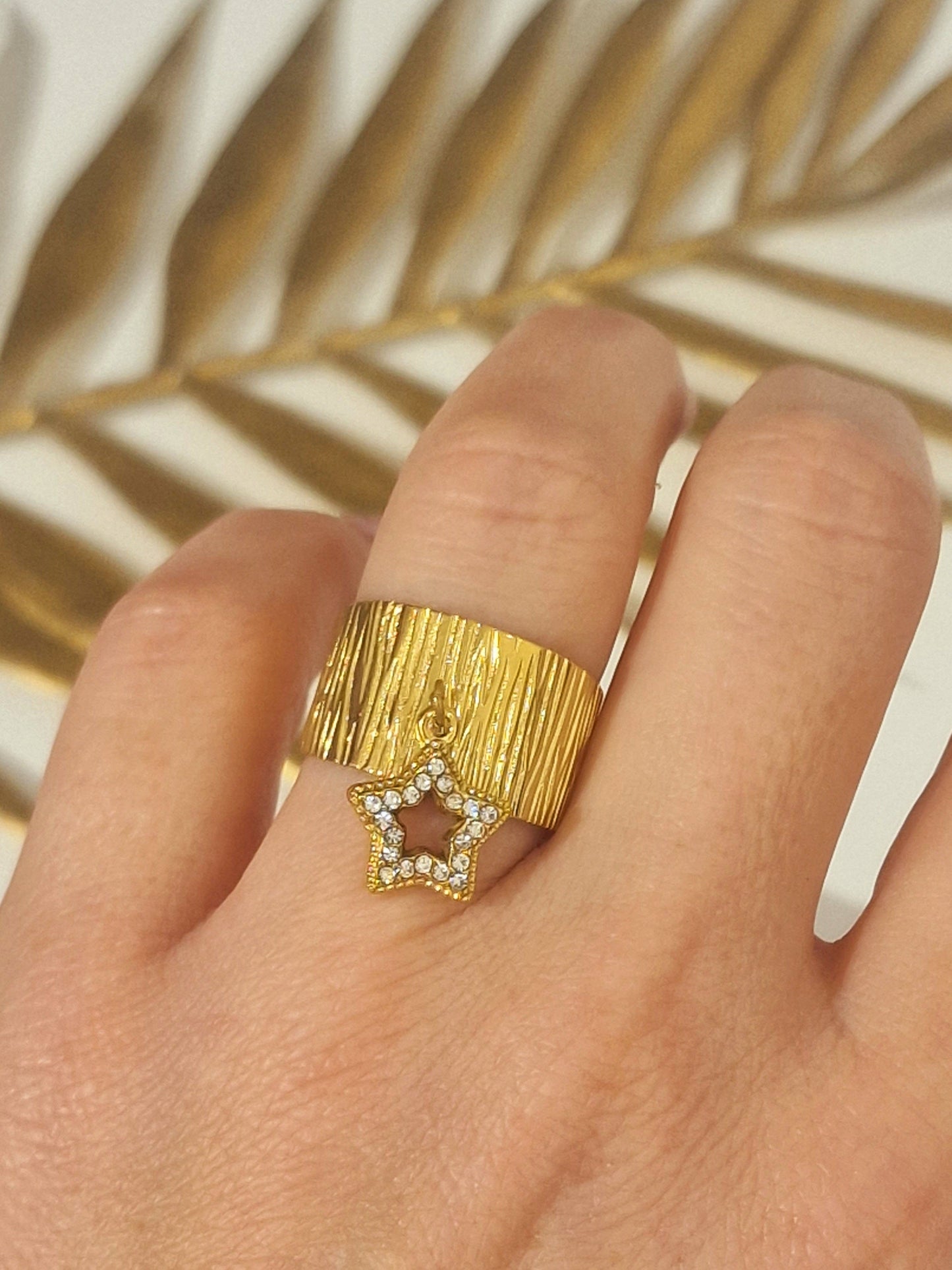 BAGUE NELYA ACIER
