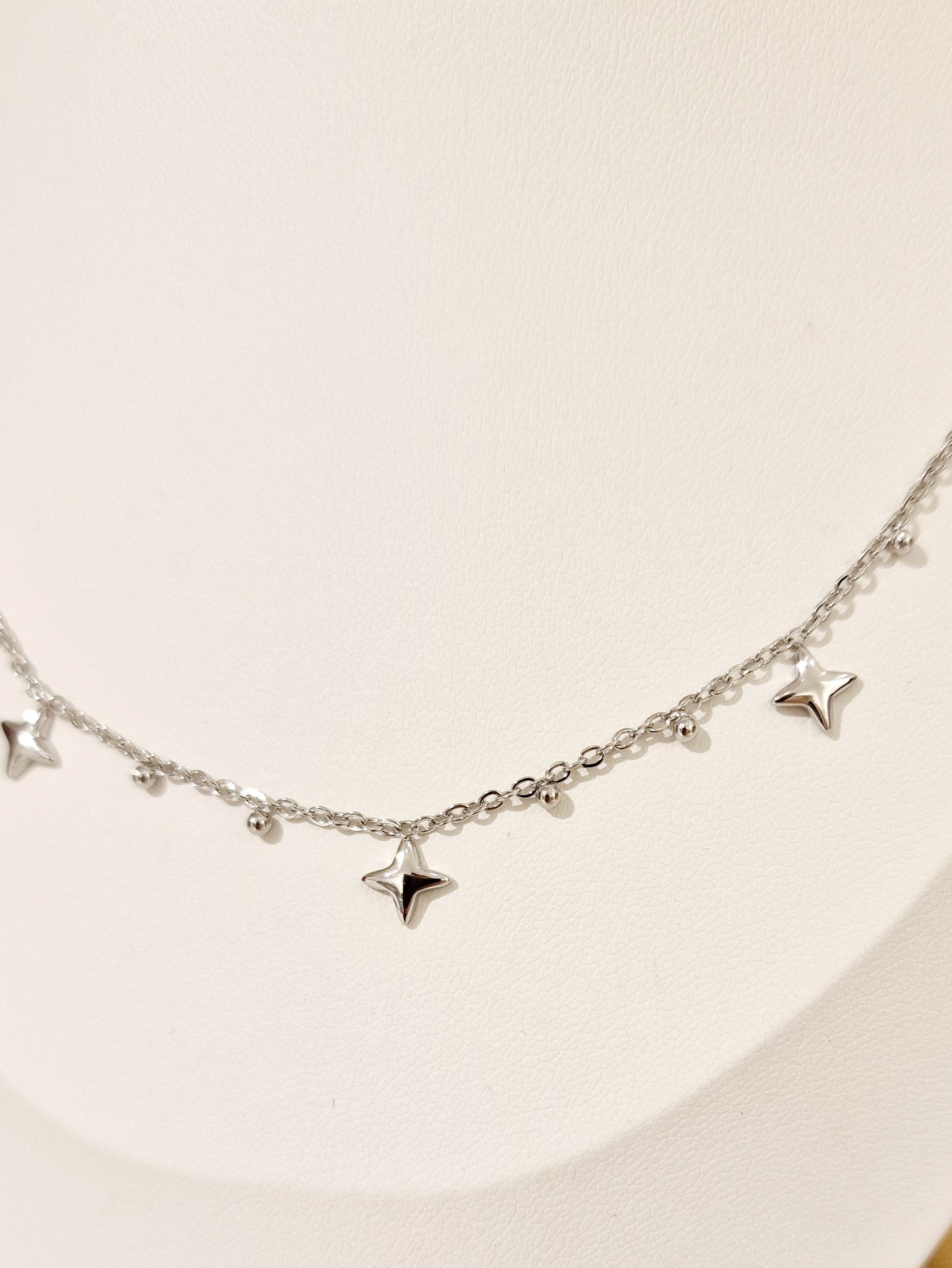 COLLIER MANOA ACIER ARGENT