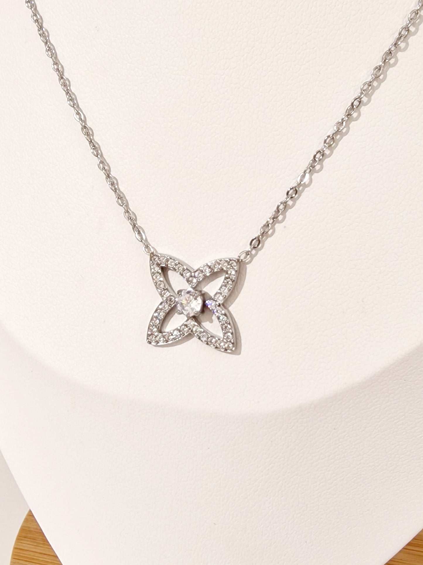 COLLIER ALIANA ACIER ARGENT