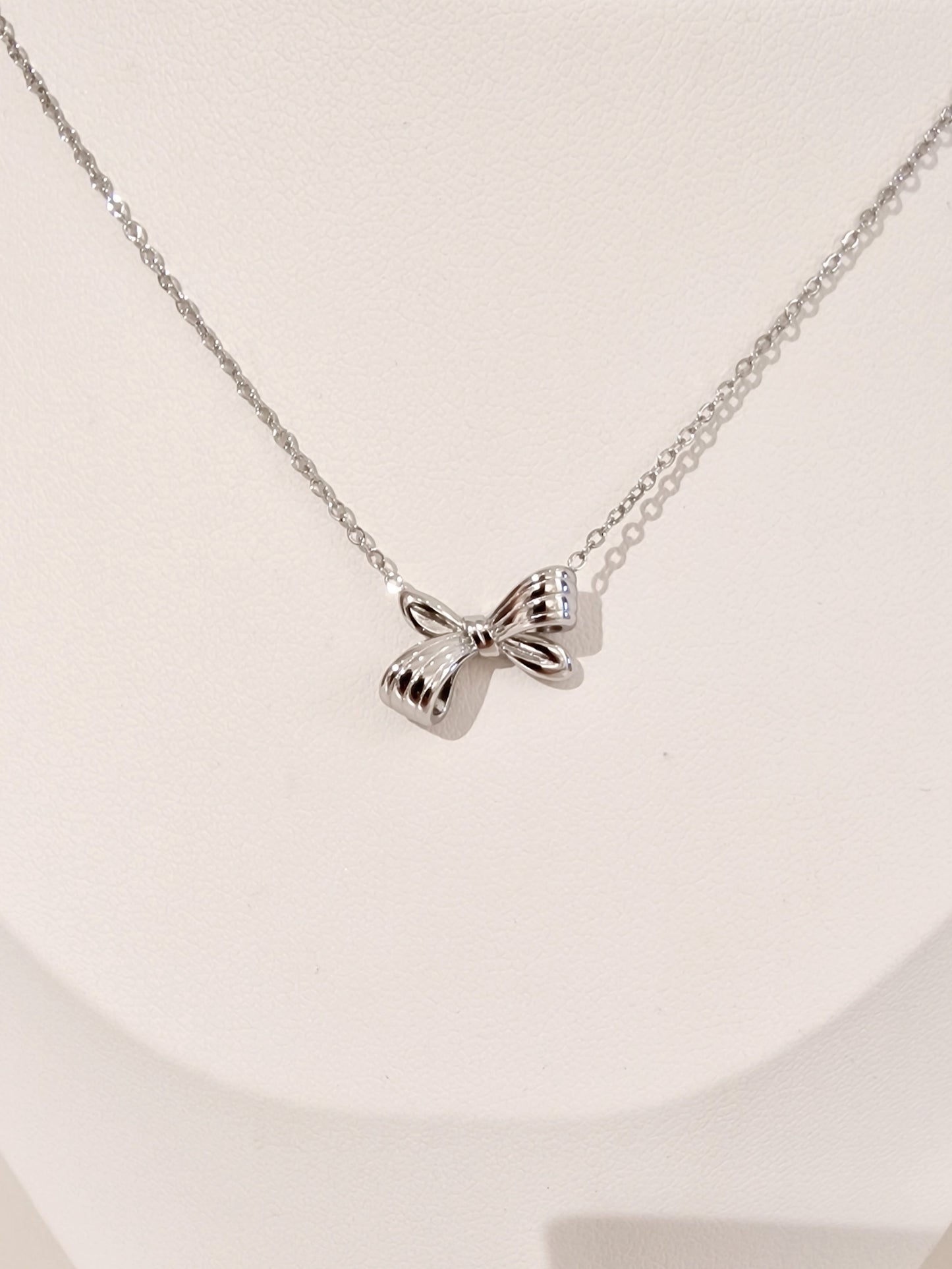 COLLIER THAIS ACIER ARGENT