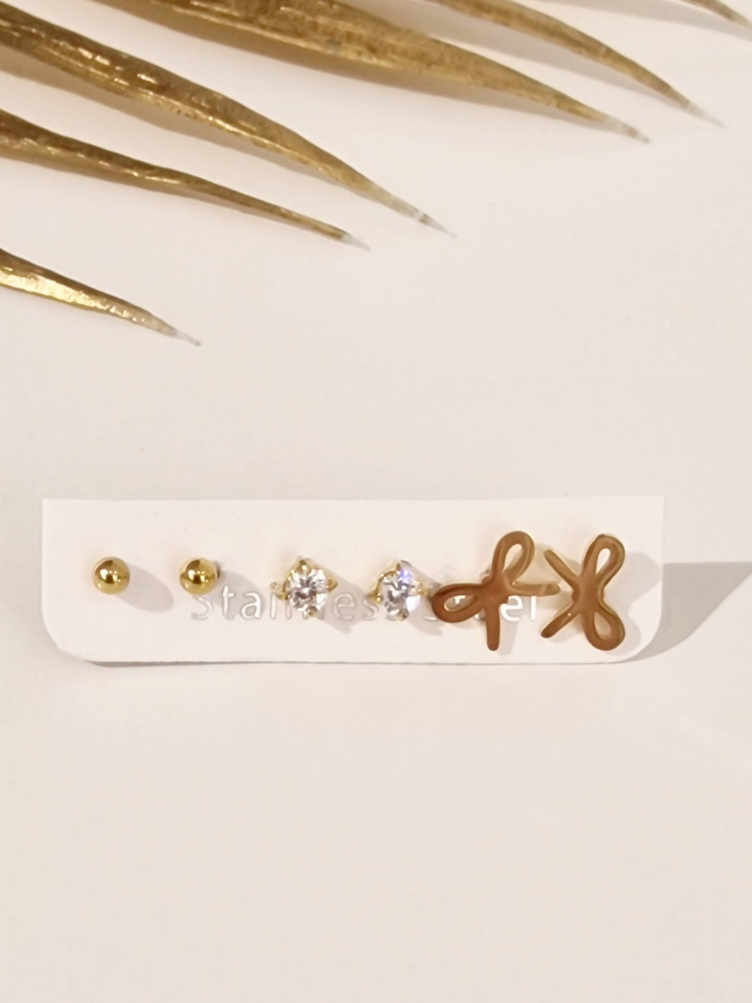 BOUCLES D'OREILLES COMPO DE 3