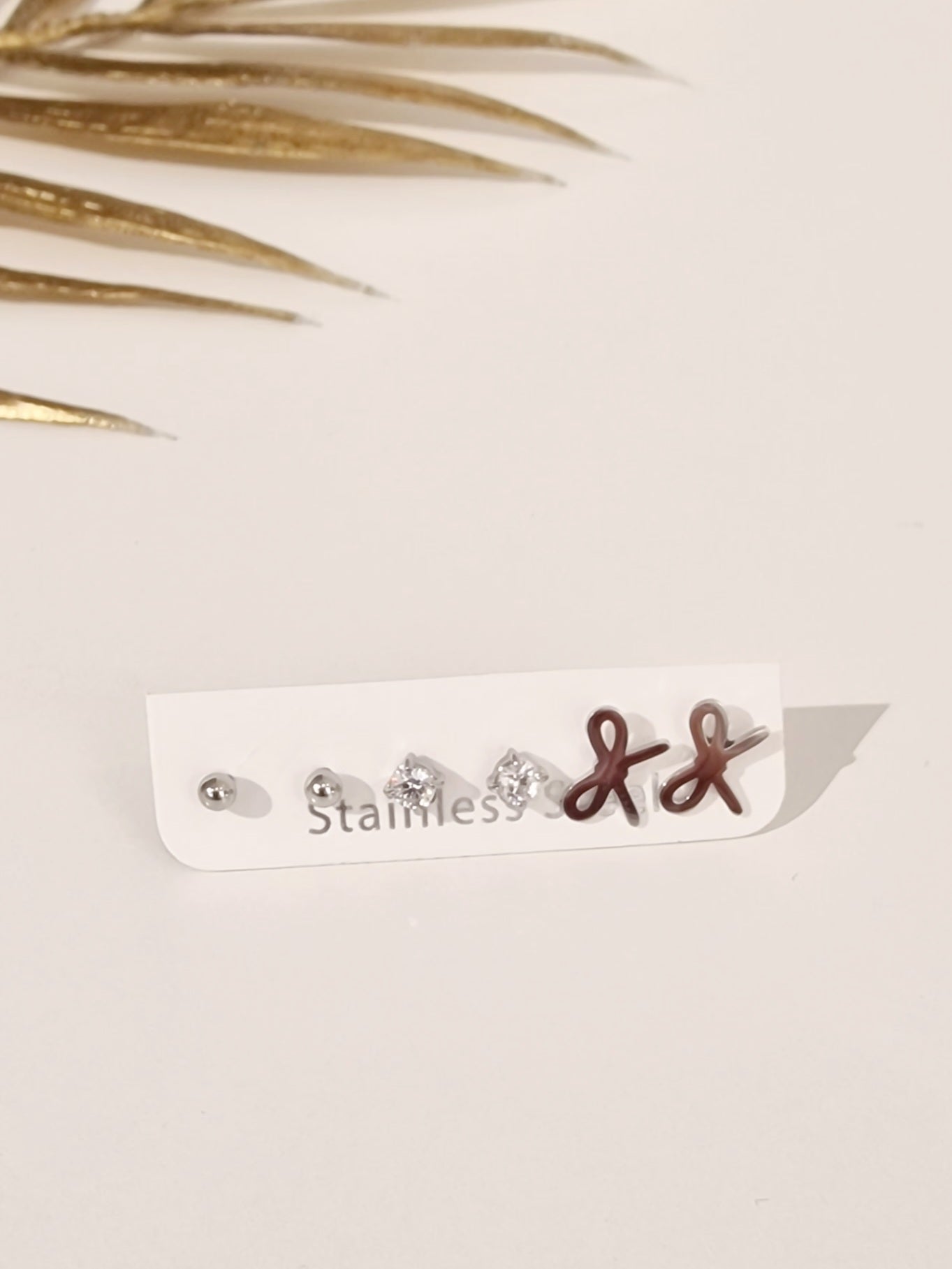 BOUCLES D'OREILLES COMPO DE 3