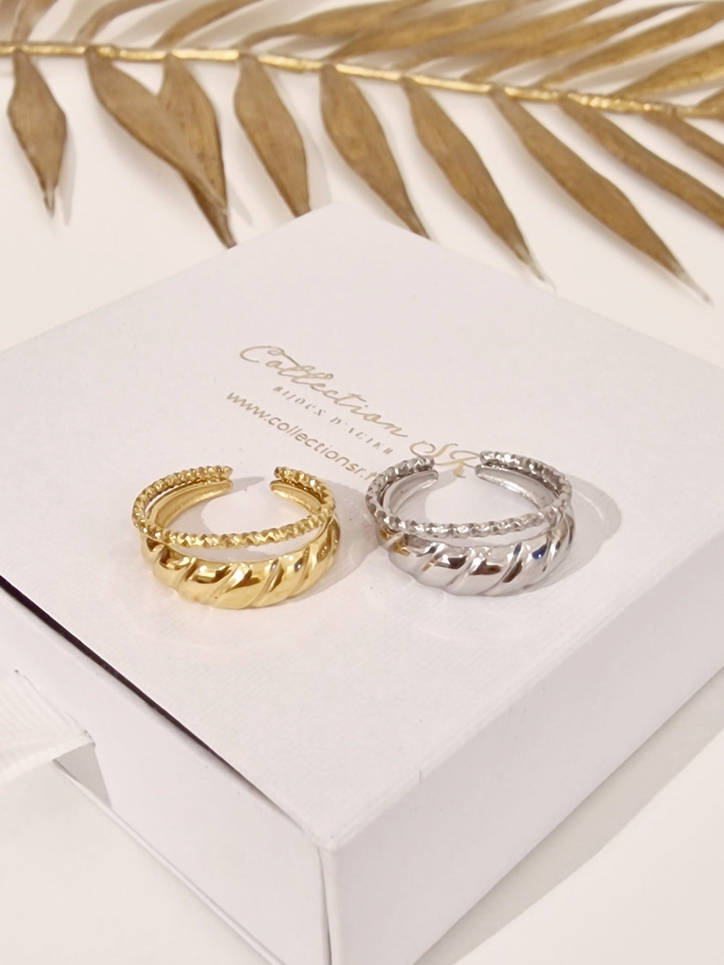 BAGUE ALMA ACIER