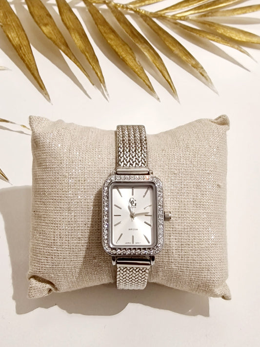 MONTRE FANNY ACIER ARGENTÉ