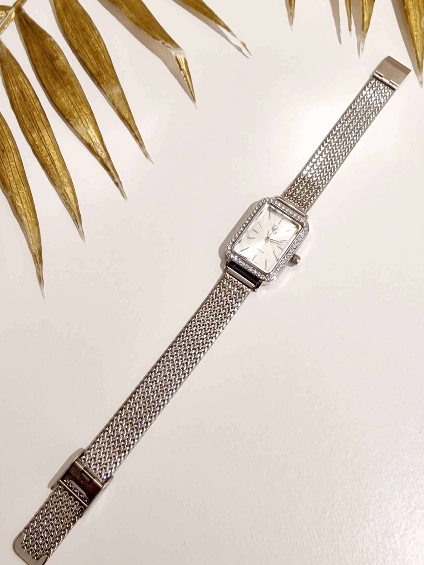 MONTRE FANNY ACIER ARGENTÉ