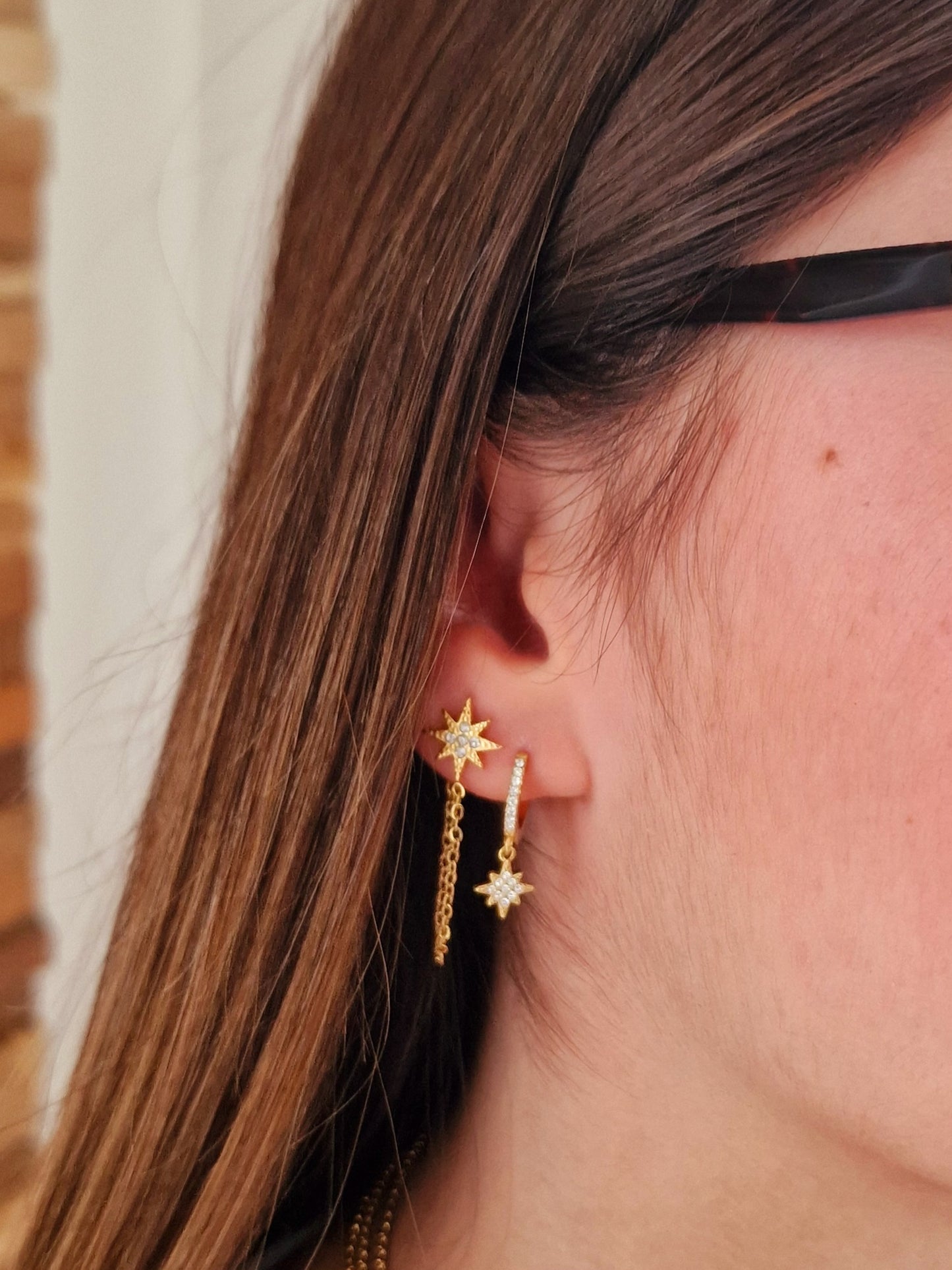 BOUCLES D'OREILLES AURALIE ACIER