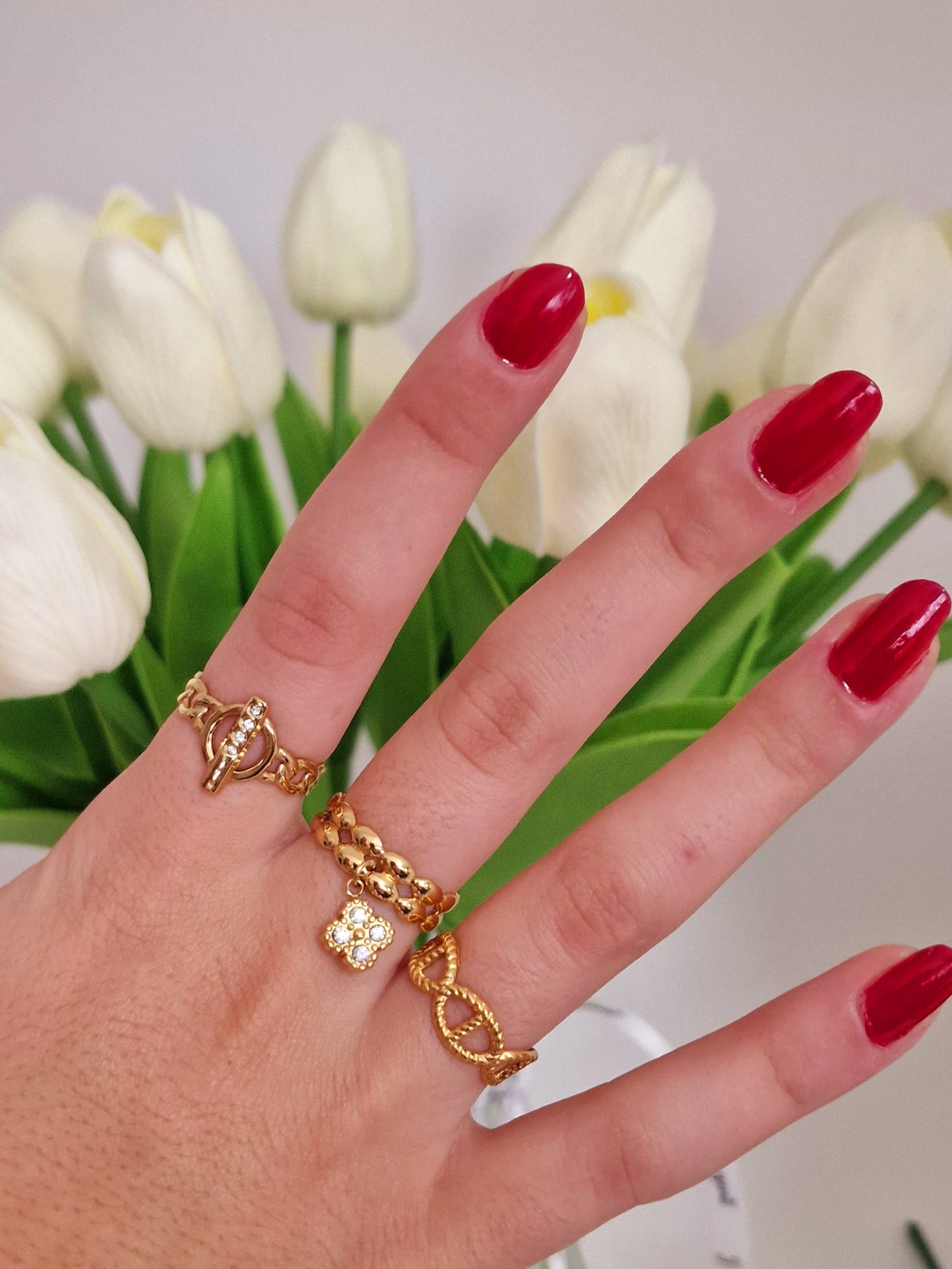 BAGUE KATE ACIER