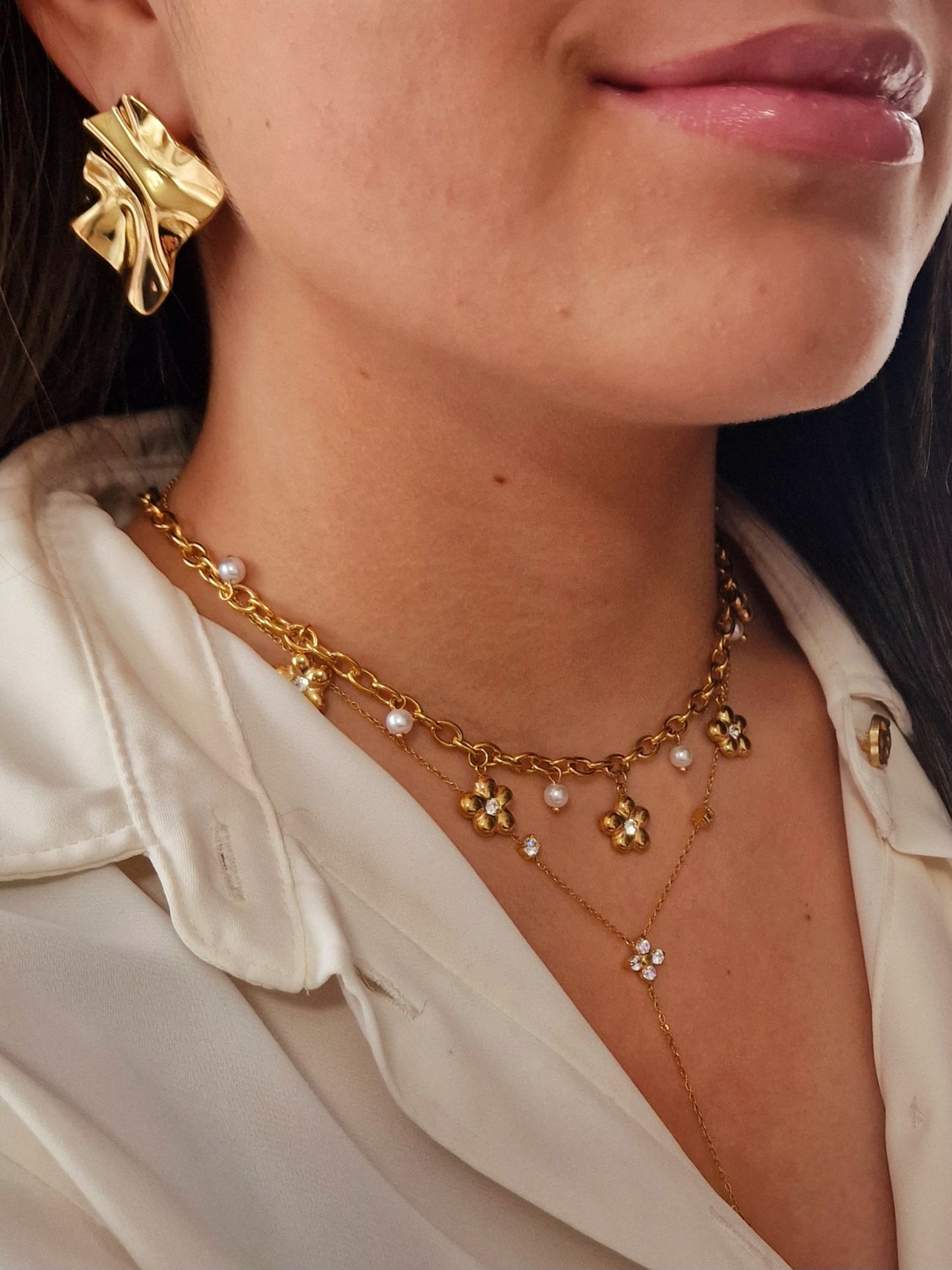 COLLIER LAURA ACIER