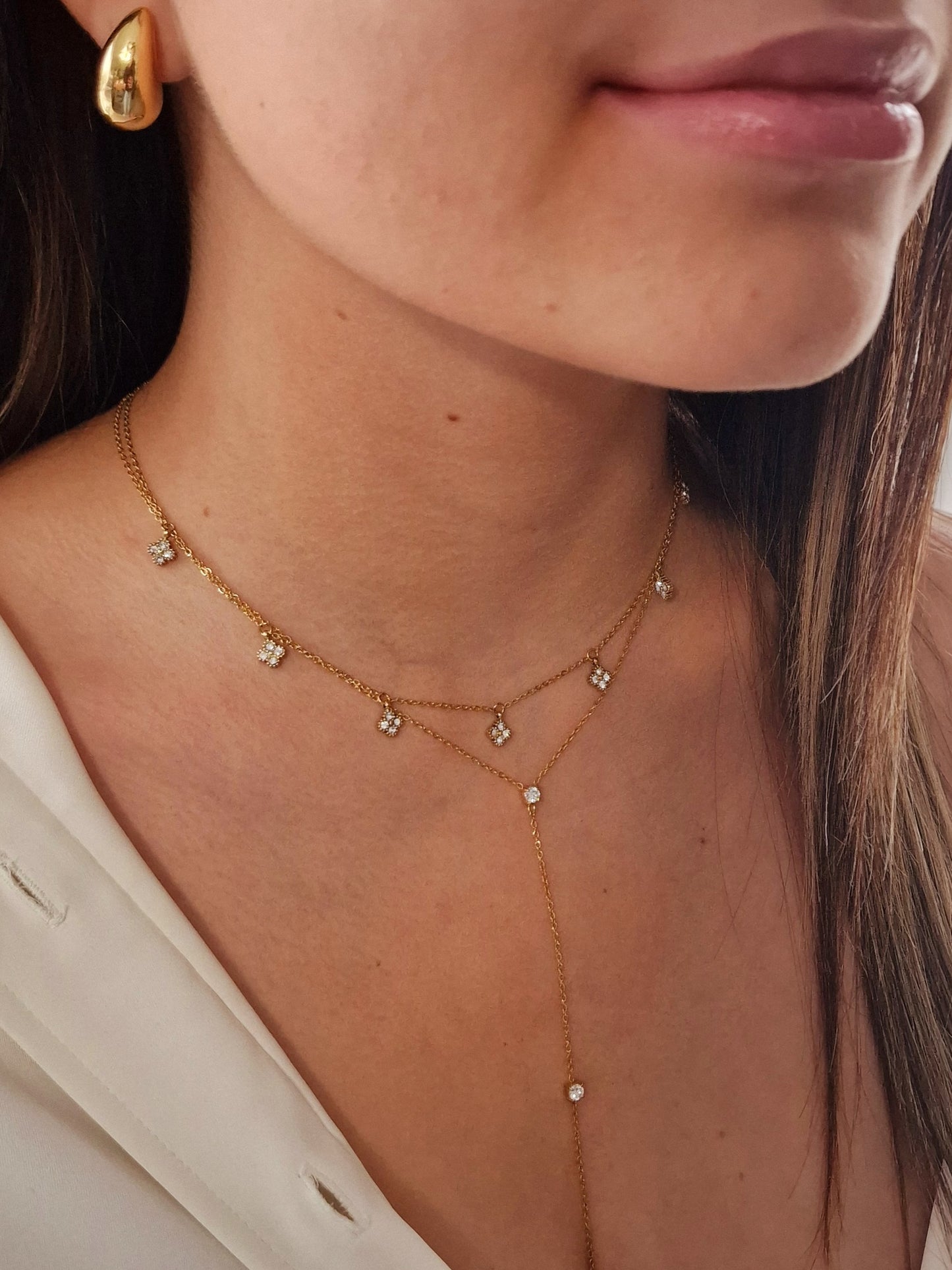 COLLIER EVA ACIER
