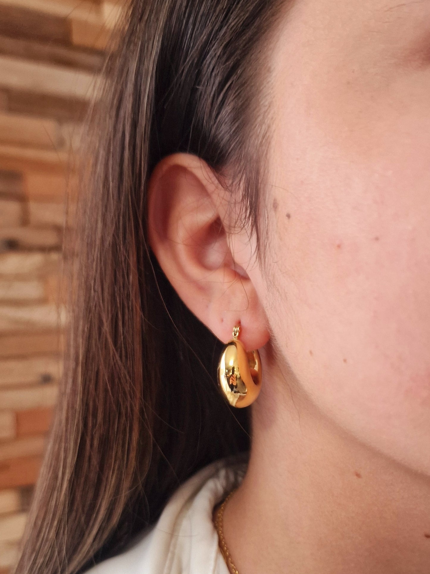 BOUCLES D'OREILLES CALLY ACIER