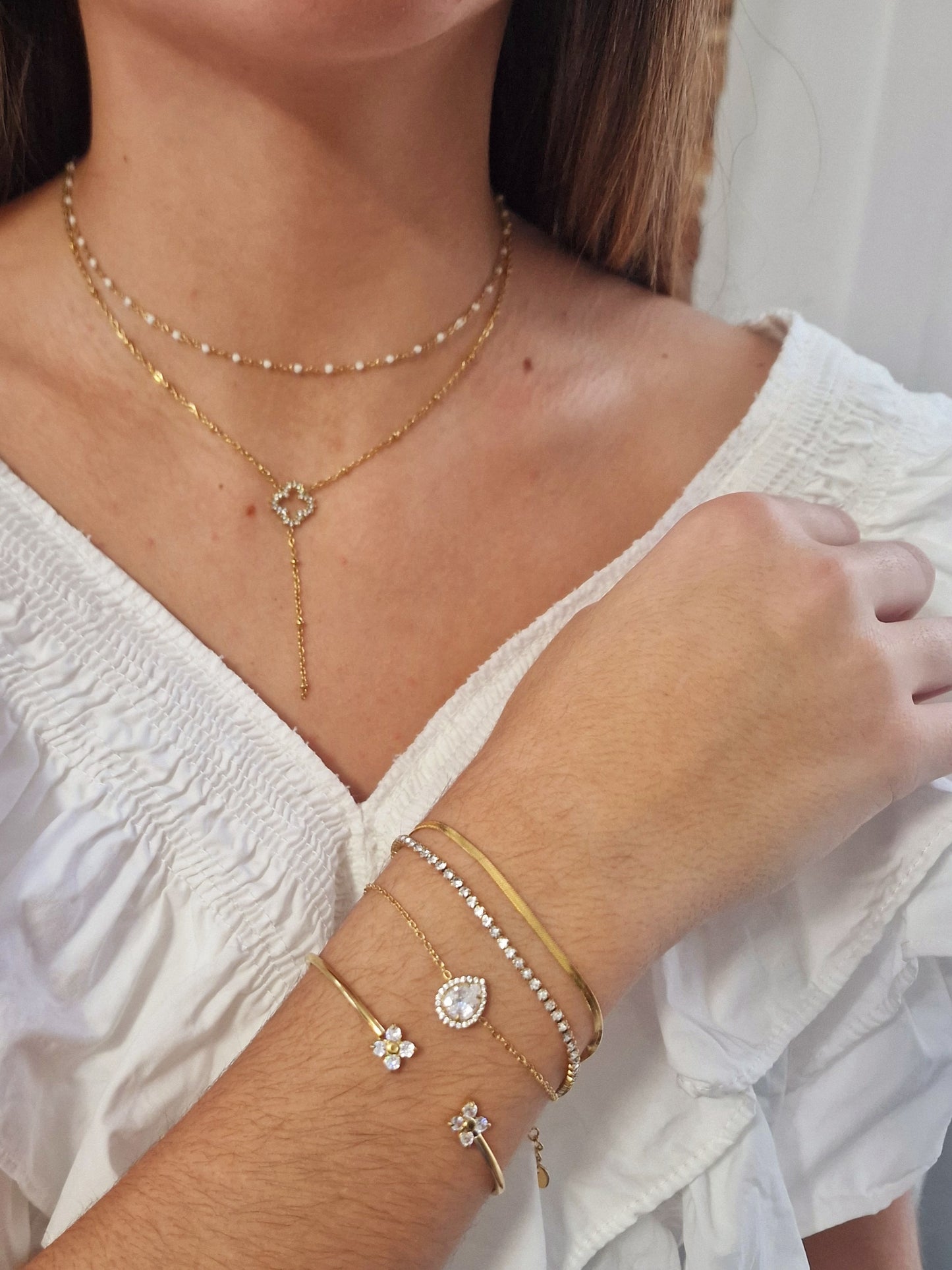 BRACELET BIANCA ACIER
