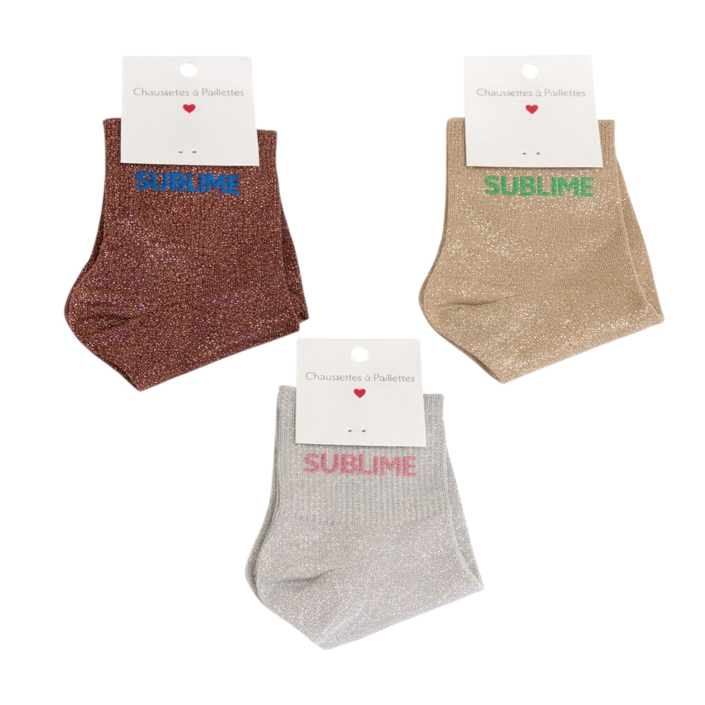 CHAUSSETTES À PAILLETTES - SUBLIME
