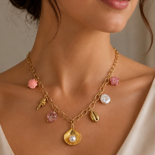 COLLIER PERLINE