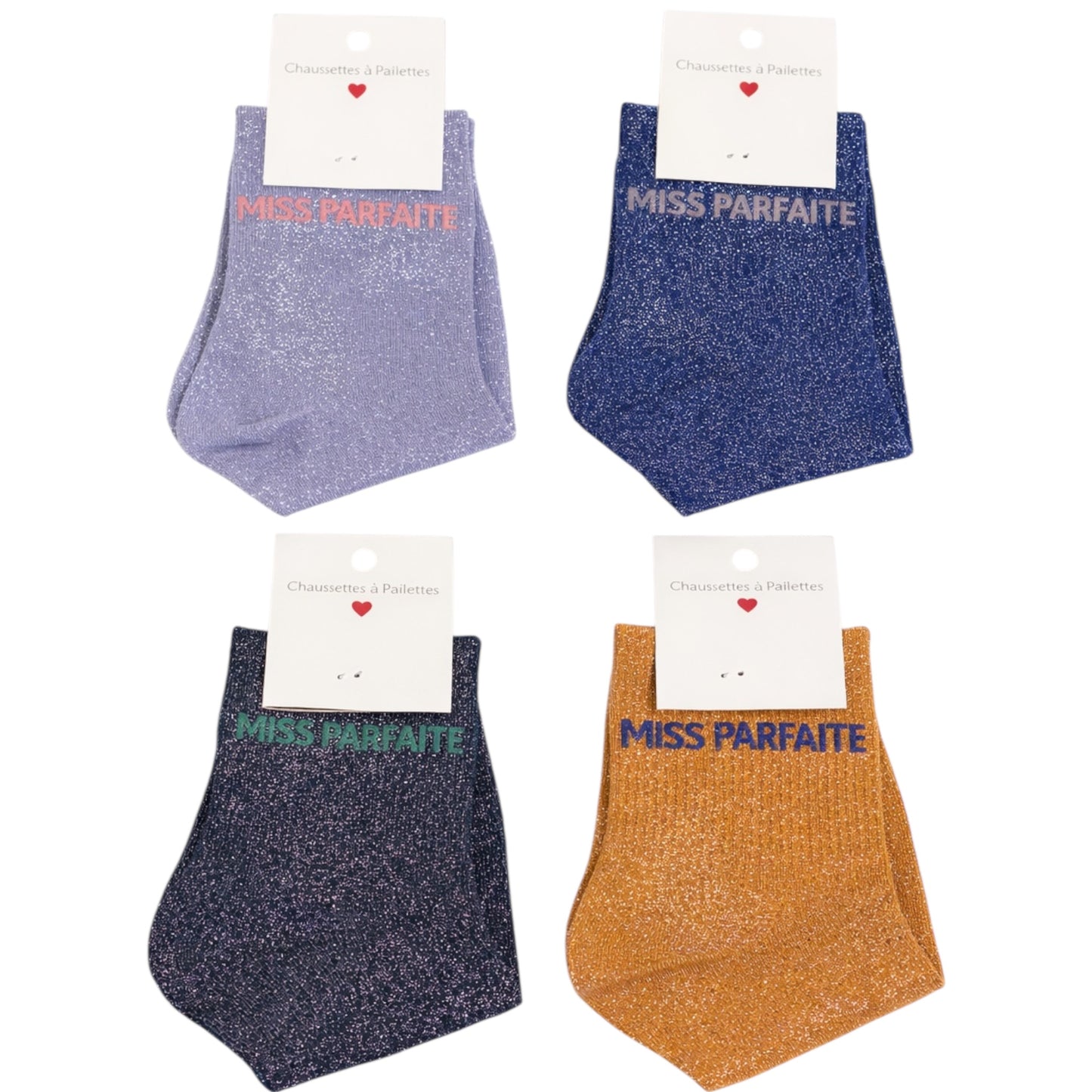 CHAUSSETTES À PAILLETTES - MISS PARFAITE