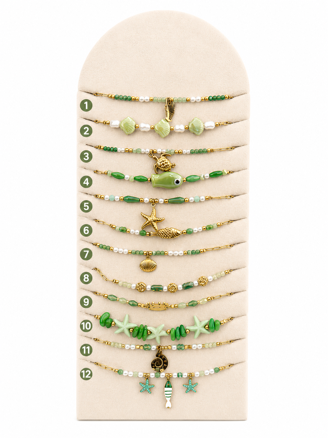 BRACELET LAGUNA ACIER OR