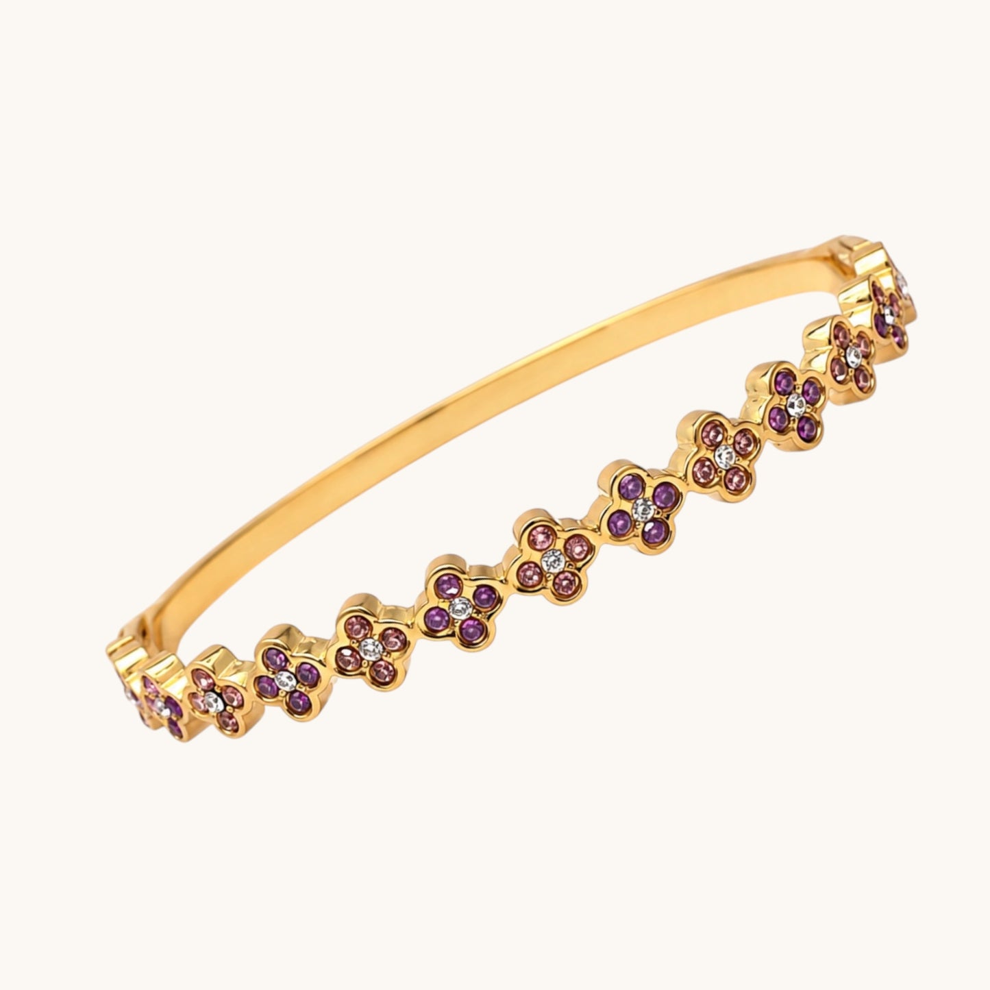 BRACELET JONC LISEA ROSE