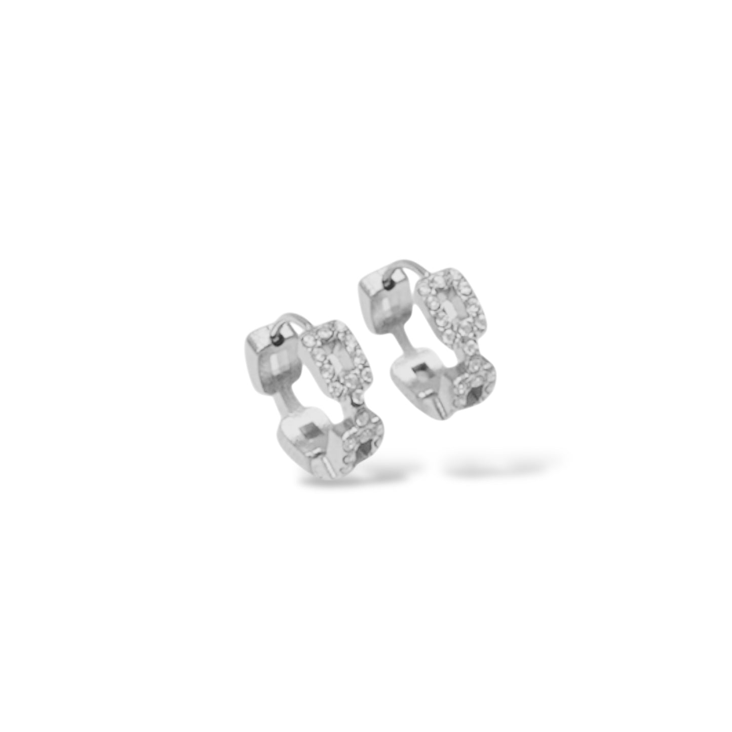 BOUCLES D’OREILLES JAYA ACIER