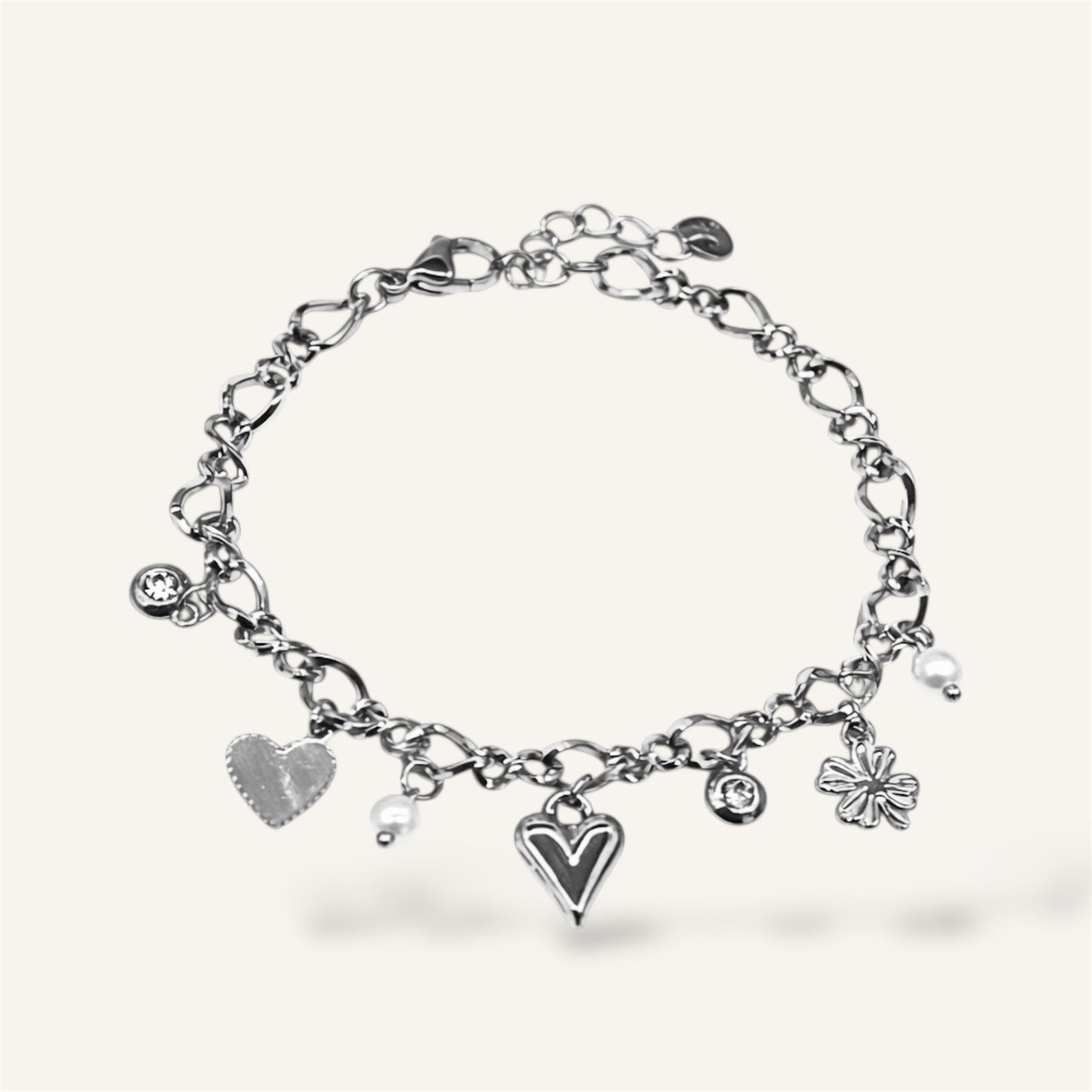 BRACELET AMBER ACIER