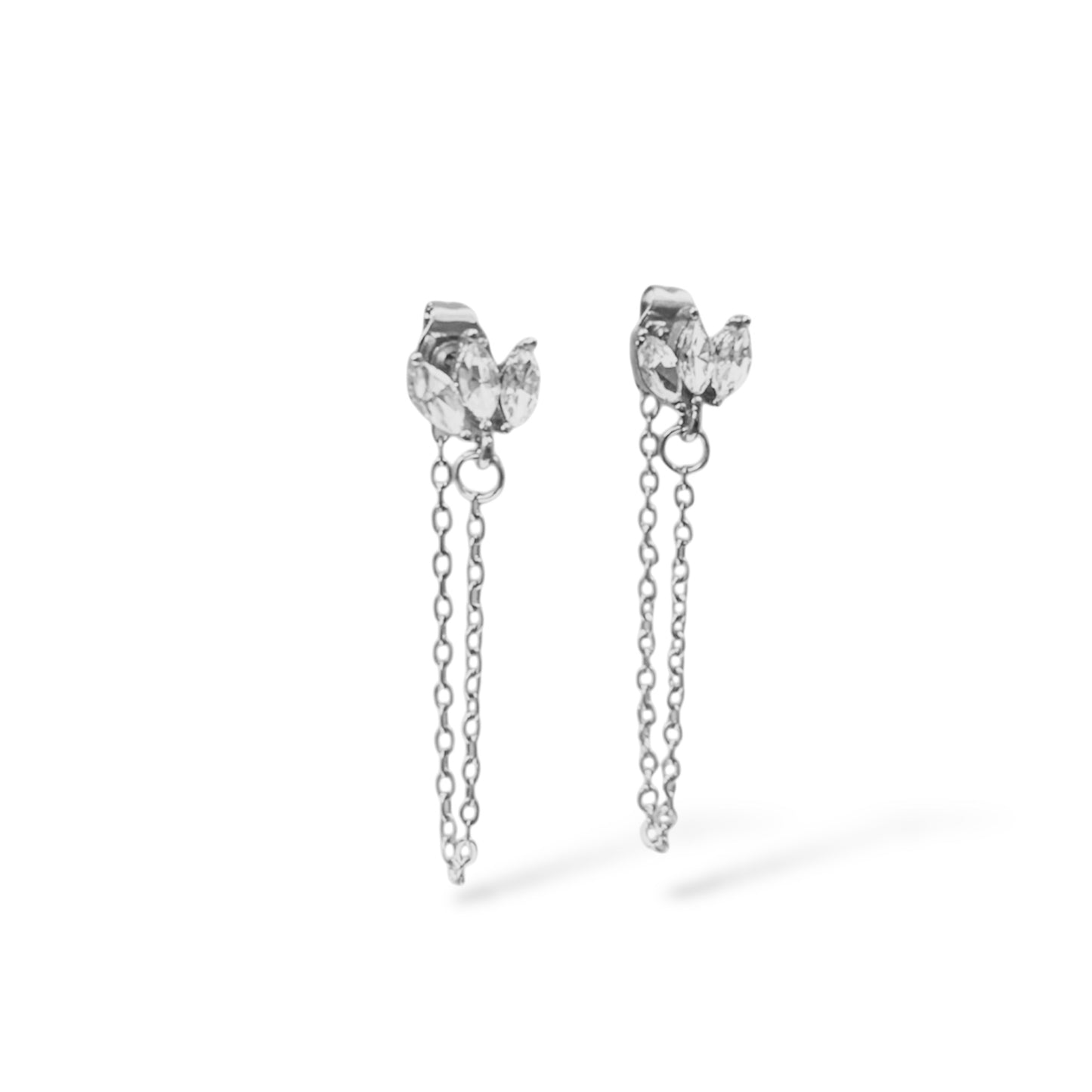 BOUCLES D’OREILLES LANA ACIER