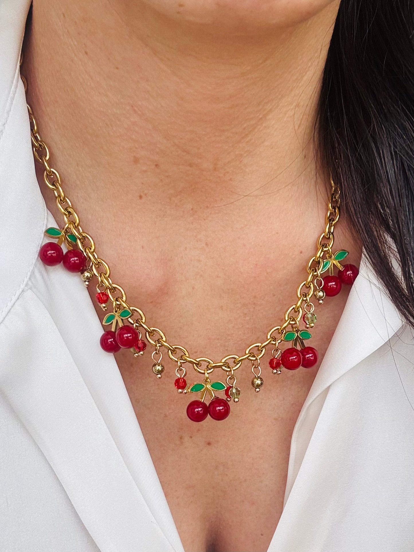 COLLIER CHERYL ACIER OR