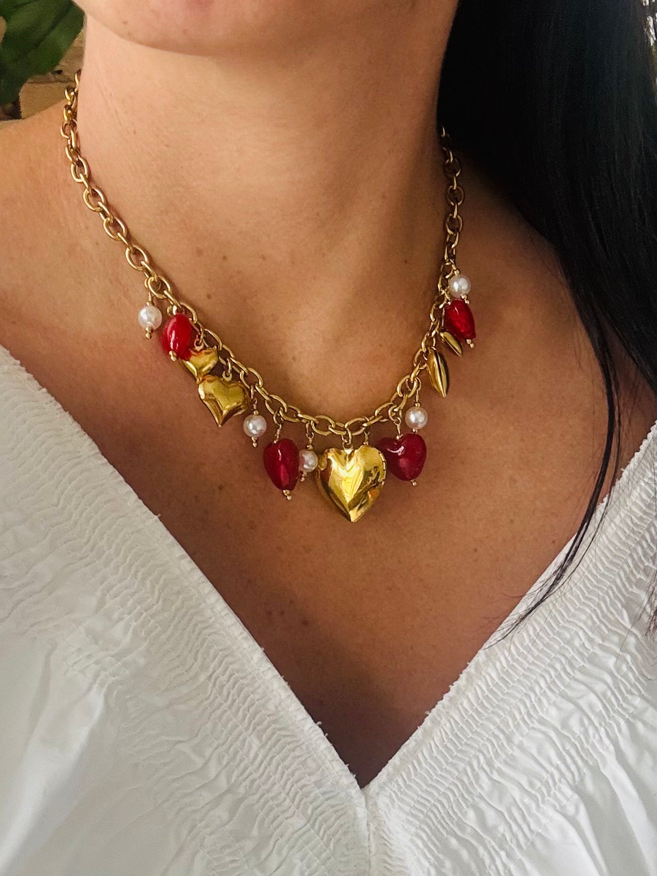 COLLIER ALEXIA ACIER OR
