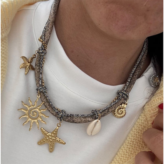 COLLIER CINDY ACIER OR