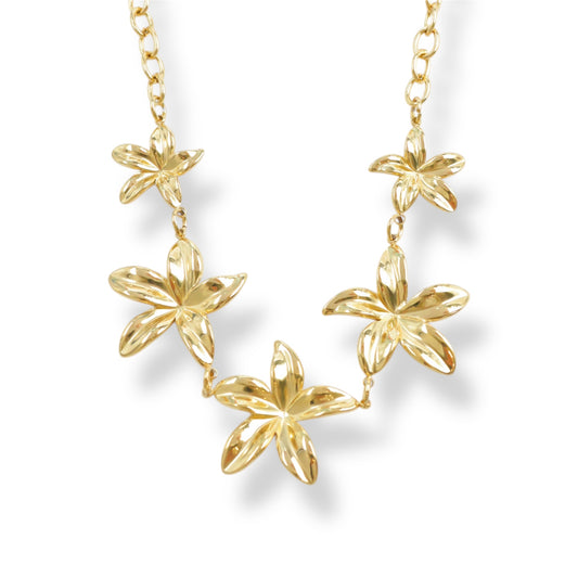 COLLIER EVELINE ACIER OR