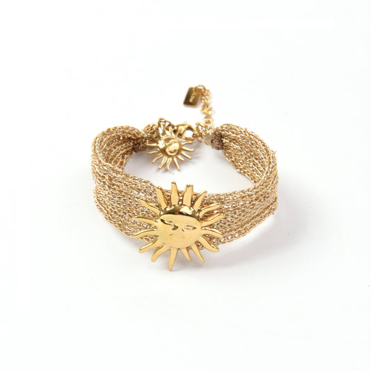 BRACELET BESTY ACIER OR